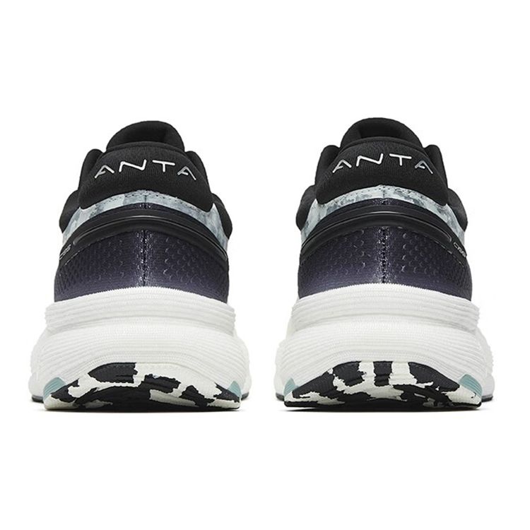 Anta C100 Fortgeschrittenes Training Stoßdämpfung Rutschfest Abriebfest Low-Top Laufschuhe Herren Sneakers Weiß Schwarz 112245586-4