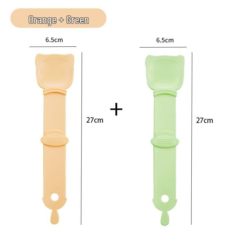Leak-Proof Cat Treat Feeder Spoon - Spill-Proof and Easy to Use