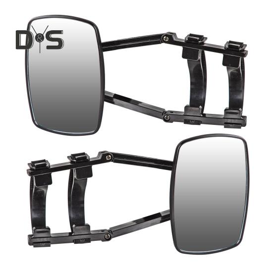Car Extension Mirror Universal Clip-on Towing Mirrors Easy To Install Adjustable Extension Mirror for SUV Trailer Truck