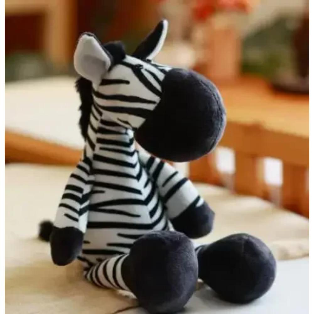 25CM Kawaii Animais da Selva Pelúcia Animais da Floresta Pelúcia Cachorro Zebra Elefante Leão Raposa Girafa Brinquedos Infantis Boneca Presente de Aniversário