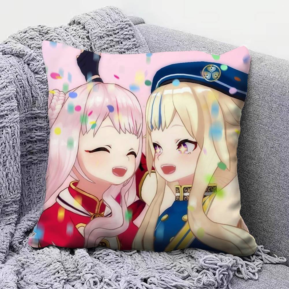HIMEHINA Tanaka Hime Suzuki Hina Home Sofa Cushion Covers and Aecorative Custom Pillow Covers