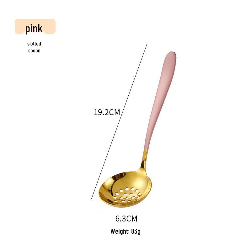 Stainless Steel Ladle and Strainer Set