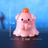 Cute Little Animal Moss Miniature Ornaments Cute Ghost Pig and Rabbit Accessories