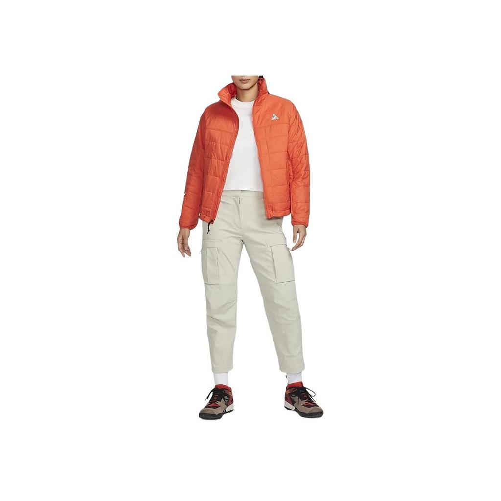 Nike Kolekce ACG Lano De Dope Jednobarevná Stojáček Zapínání na zip Ležérní Bunda s dlouhým rukávem Dámské Svrchní oblečení Hliněně žlutá FN1944-809