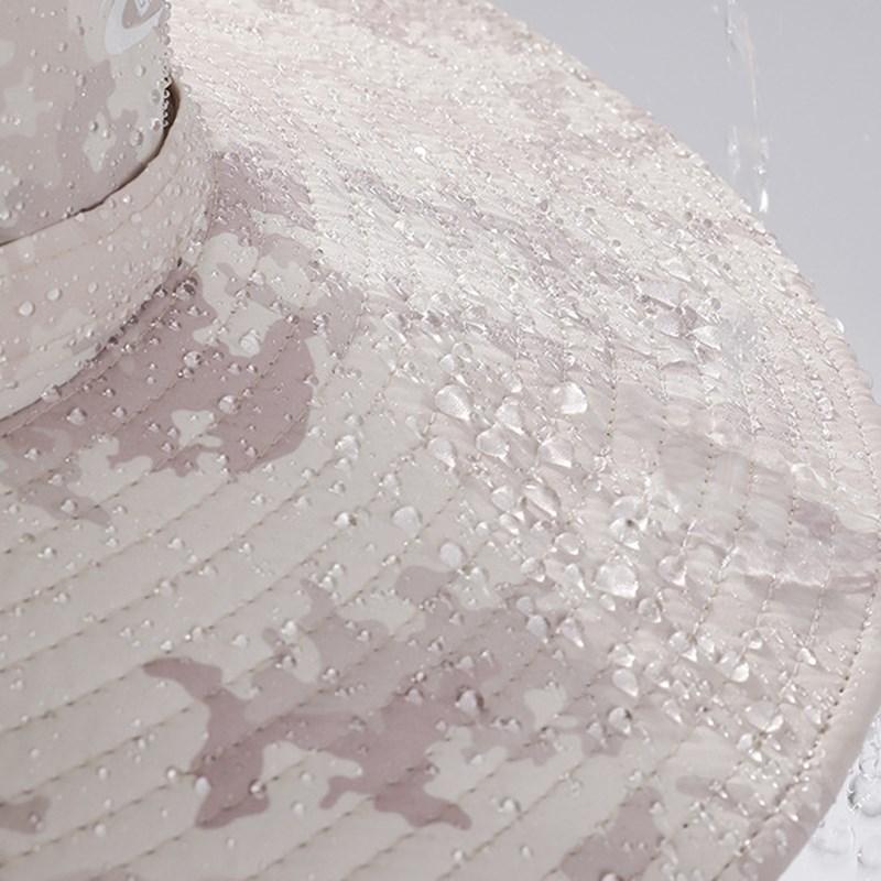 62cm Męski Kapelusz Outdoorowy Letni Kapelusz Wędkarski Turystyczny Jeździecki Duże Rondo Ochrona przed Słońcem Anty-UV Oddychający Wodoodporny Kapelusz Wiaderkowy