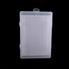 24 Compartments Clear Stackable Plastic Storage Boxes with Adjustable Dividers for Beads Crafts Jewelry Fishing Tackle