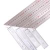 Stainless Steel L-Square Angle Ruler Woodworking Measuring Tool 25/30/50/60Cm