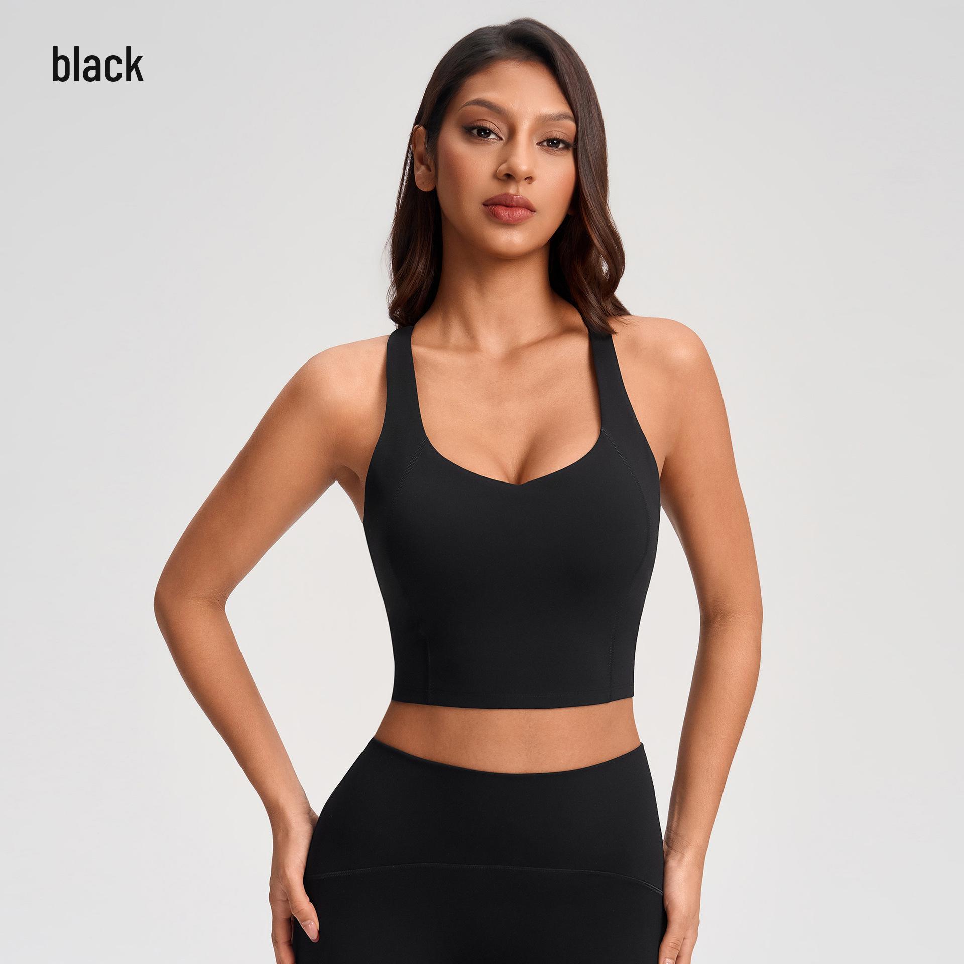 

Women s H-back Bare-Feel Yoga Tank and Sports Bra YG-1011 EU 4