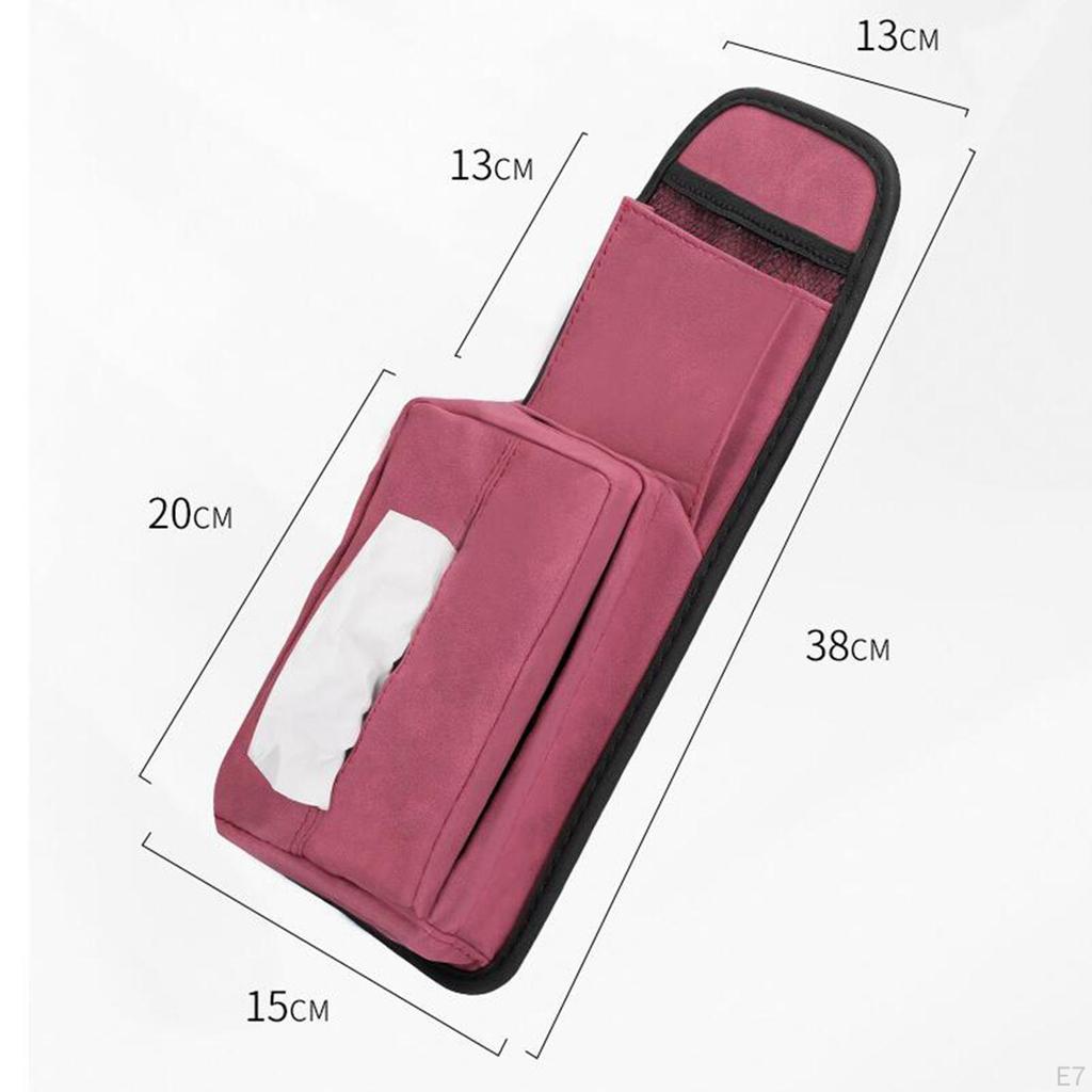 Car Seat Side Organizer, Storage Hanging Bag Box Easy to Install Multi Pocket