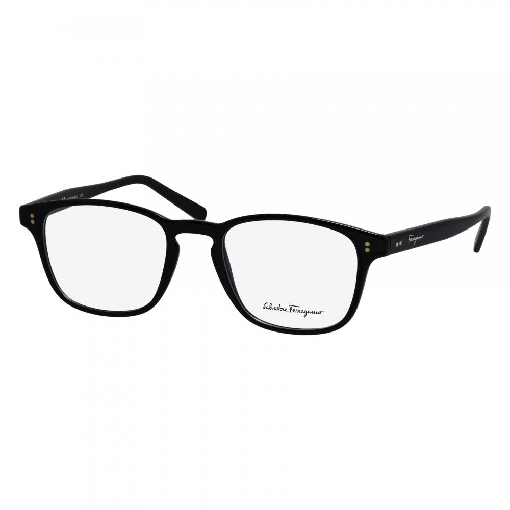Salvatore Ferragamo Sf 2913 001 51mm Mens Square Eyeglasses 51mm Black