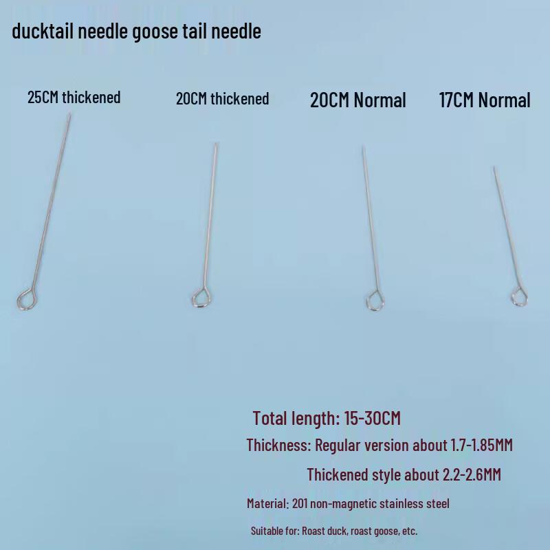 Muke Stainless Steel Duck Roaster T-Hooks