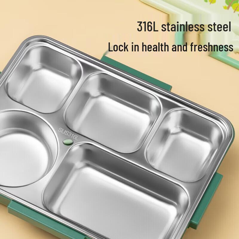 TAFUCO Kids 316L Stainless Steel Cartoon Bento Box