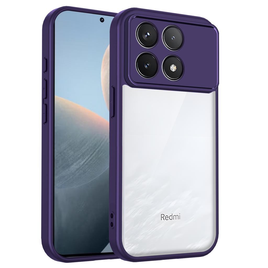 For Xiaomi Poco F8 Pro 5G Case Air Cushion Shockproof Silicone Bumper Clear Matte Back Cover Hard Phone Case for Poco F8Pro 2025