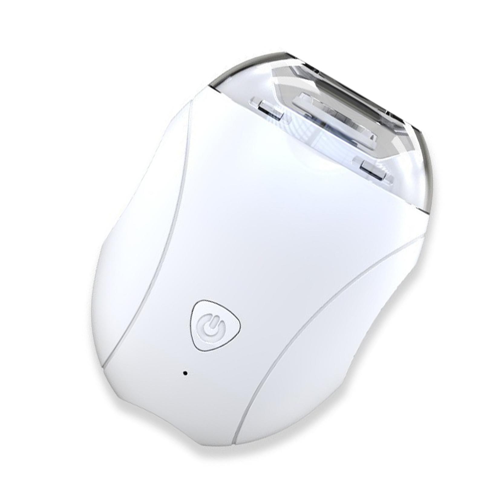 

Безопасная электрическая пилочка для ногтей для младенцев и детей, зарядка через USB, функция ночника, 3 режима скорости, белая