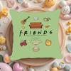 Classic TV Shows Friends-Famous cartoon  Pillowcases cushion covers living room sofas home decor gifts