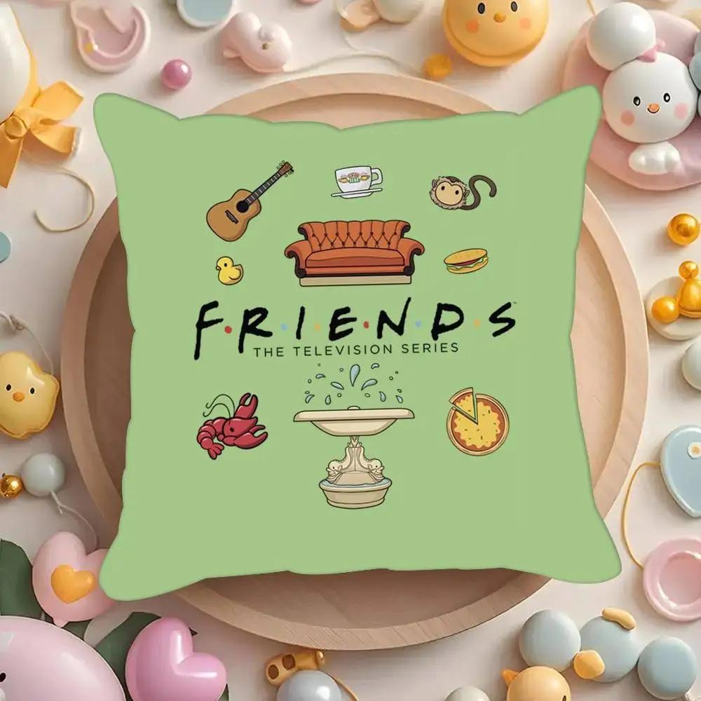 Classic TV Shows Friends-Famous cartoon  Pillowcases cushion covers living room sofas home decor gifts