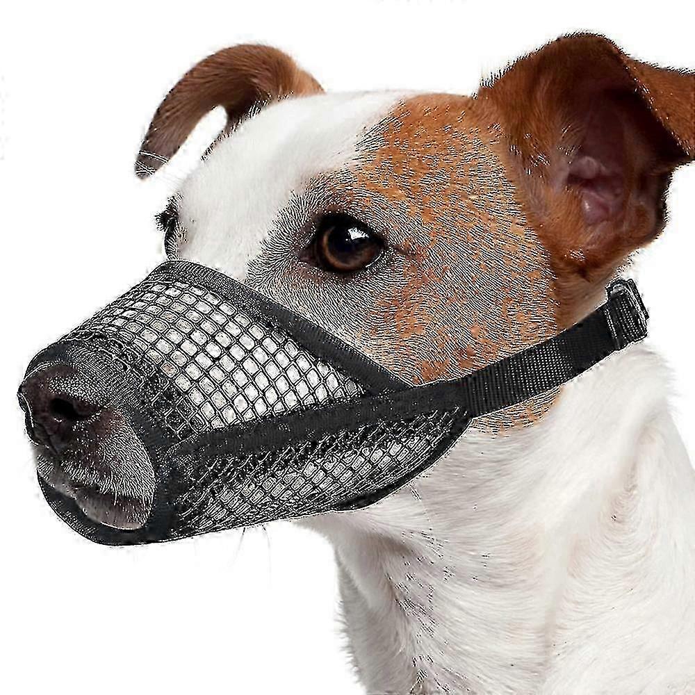Soft Mesh Muzzle for Small Dogs, Breathable and Comfortable Design