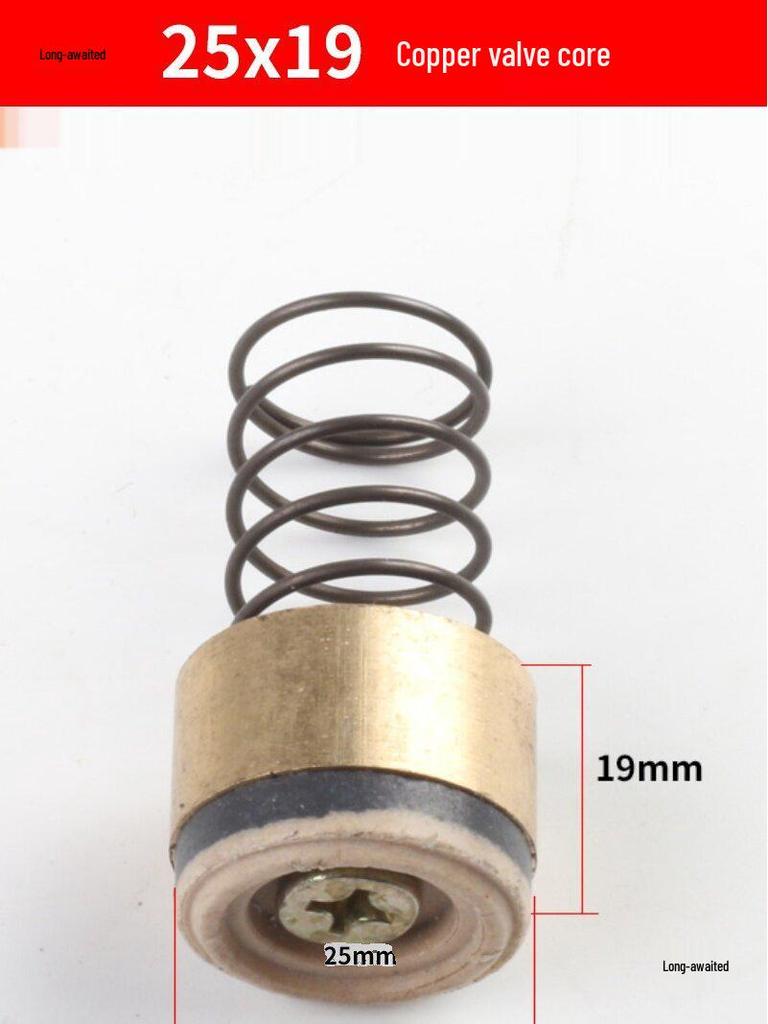 One-Way Check Valve Kit for Piston Air Compressor: Includes Valve Core, Spring, Plug, Stopper, and PTFE Valve Core