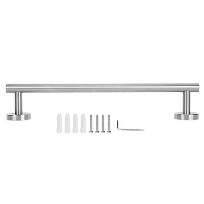 Barre à Serviettes de Bain en Acier Inoxydable Rail Porte-Serviettes Support Mural Porte-Serviettes
