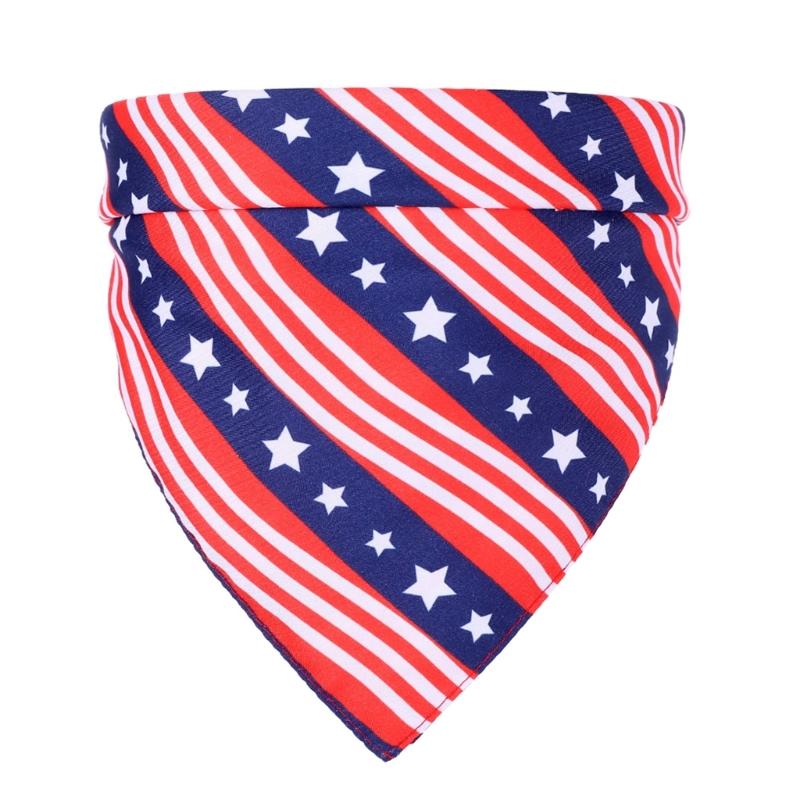 Dog Cats Neckerchief Collar Scarf Saliva Towel Pet Julycostume Accessories Dog Bandanas Soft Triangular Bibs