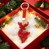 1PC Keychain Ideal Gift Full Rhinestone Design Cute Bag Charm Versatile Pendant Festive Vibe Various Styles