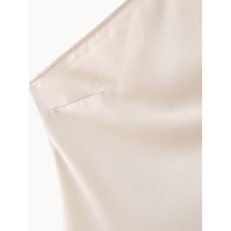 Kaslead New Arrival Women's Clothing Fashion Style Fashion Silm Silk Satin Texture Intimates Style Dress 3152276