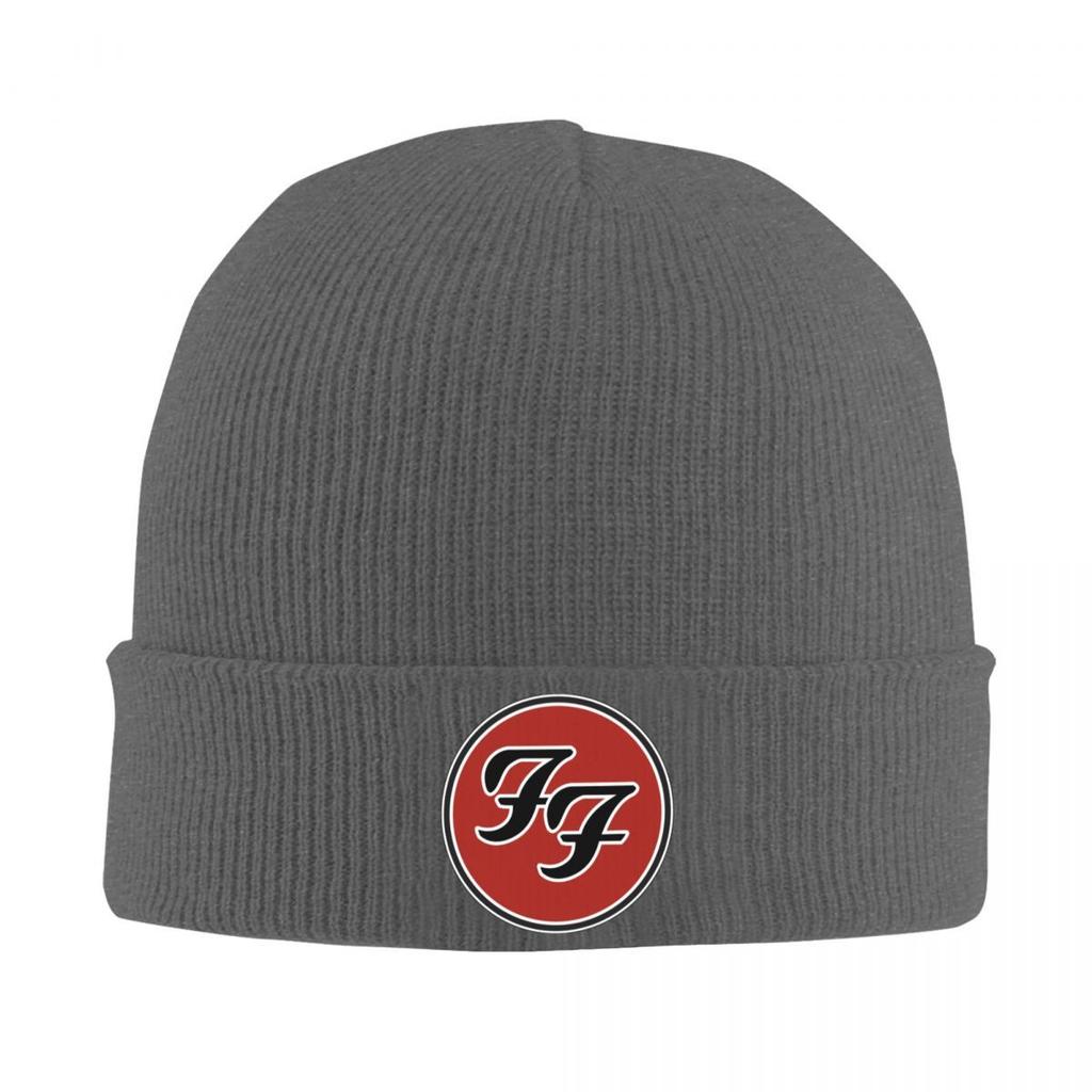 Foos Fighters Hats Autumn Winter Beanie Ski Caps Unisex Acrylic Knitted Hat