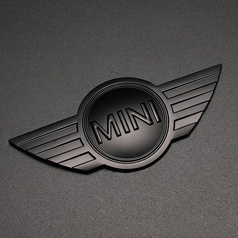 

3D metal Rear Front Hood Emblem Badge Decoration for BMW Mini Cooper R55R56R50R60R61 Replacement Logo Auto Styling Accessories матовый черный