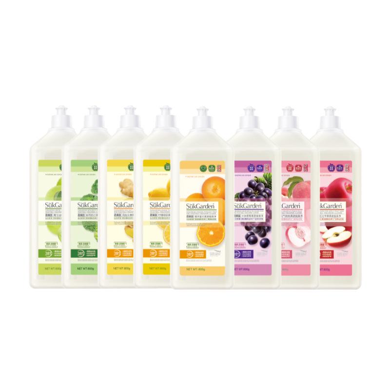 800g Plant Essence Dish Soap - Gentle On Hands, Removes Oil Stains, No Residue, Perfect for Fruits & Vegetables