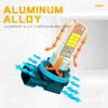 2 Pezzi Lampadine LED H8 H11 H16 JP 9005 HB3 9006 HB4 LED Lampadine Fendinebbia Auto Luci Diurne DRL per Auto 12V 6000K Bianco