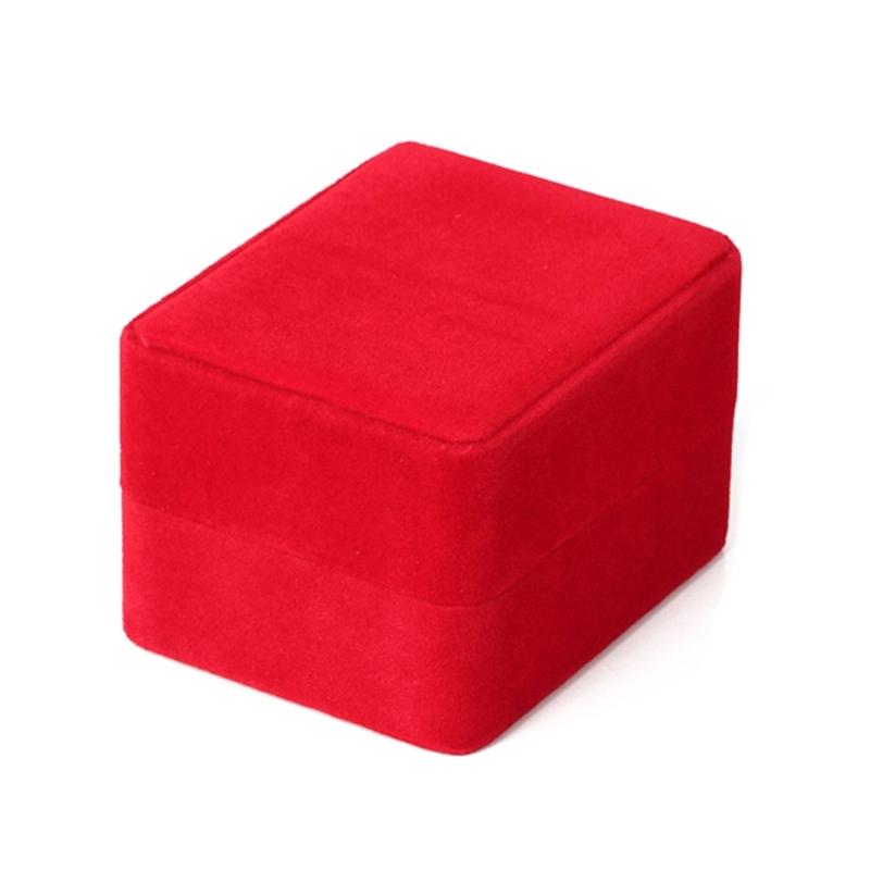 

Прочный дорожный чехол для часов, портативная фланелевая коробка, органайзер для ювелирных изделий, подарочные коробки для мужчин и женщин, держатель для украшений красный