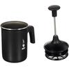 Вспениватель молока Bialetti Tutto Crema ручной, 3 чашки, черный
