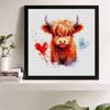 New Arrival 5D DIY Full Circle Diamond Painting "Cartoon Calf" Embroidery Cross Stitch Home Decor Gift