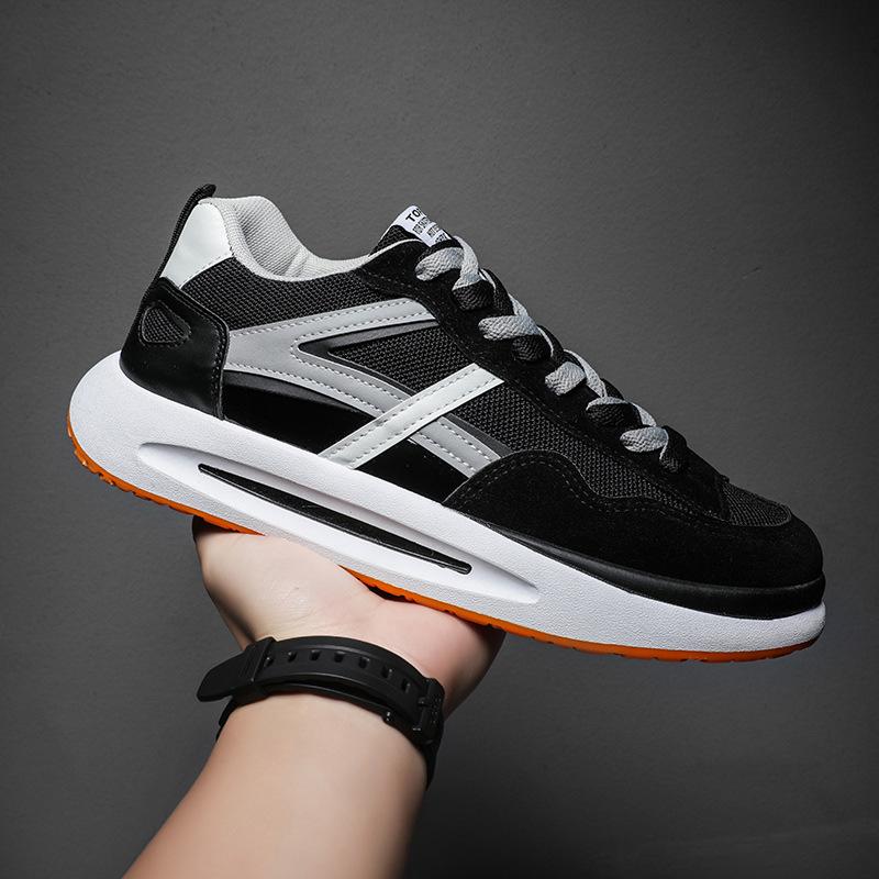 Spring new breathable shoes casual sports style single shoes net shoes dad shoes
