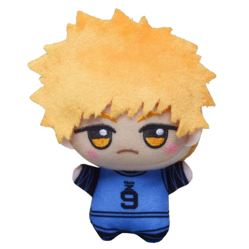 mini Anime Isagi Yoichi peripherals Plush Isagi Yoichi Bachira Meguru Kunigami Rensuke Plushies Doll Decoration stuffed toy 11cm