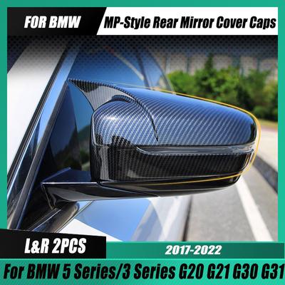 Pentru BMW Seria 3/5 G20 G21 G30 G31 MP Style Capace pentru oglinda retrovizoare auto L&;R Mirror Tools Protect Trim Case 2017-2022