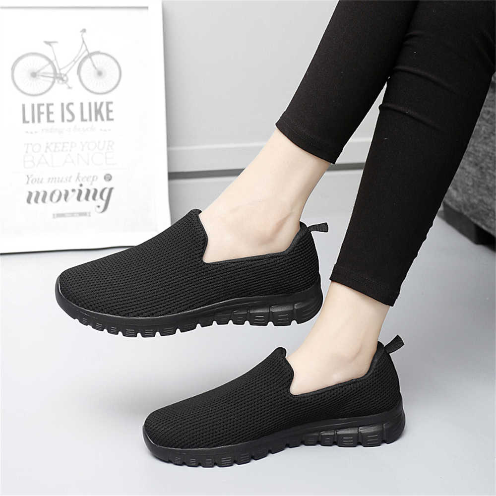 Fashion Dark Blue Autumn-spring Hiking Woman Walking Shoes Mining Climbing Sneakers Climbing Leopard Loafers Sport 0 Tnis