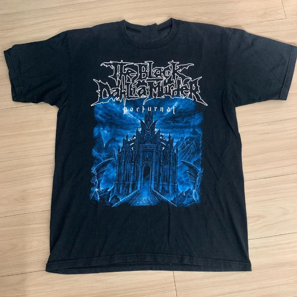 

The Black Dahlia Murder Ночной Тур Группы S to 5XL Подарок Для Фаната Футболка KM190 Унисекс Футболка M