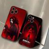 Ghostface Horror Scream Art Phone Case For iPhone 16 15 14 13 12 11 Pro Max XS X XR 7 8 SE Back Cover
