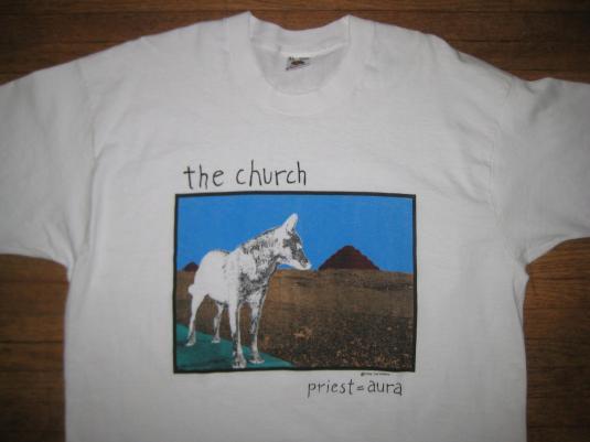 Vintage 1992 The Church T-shirt Band Tour NI399 FREE SHIPPING
