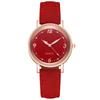 Women Quartz Analog Wrist Watch Leather Strap Casual Fashion Gift Decoration