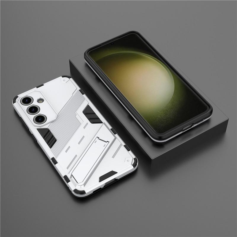 

Для Samsung Galaxy S24 FE Чехол Для Samsung S24 FE Чехол Панк-броня Ударопрочный Жесткий Резиновый Скоба Бампер Для Galaxy S24 FE For S24 FE