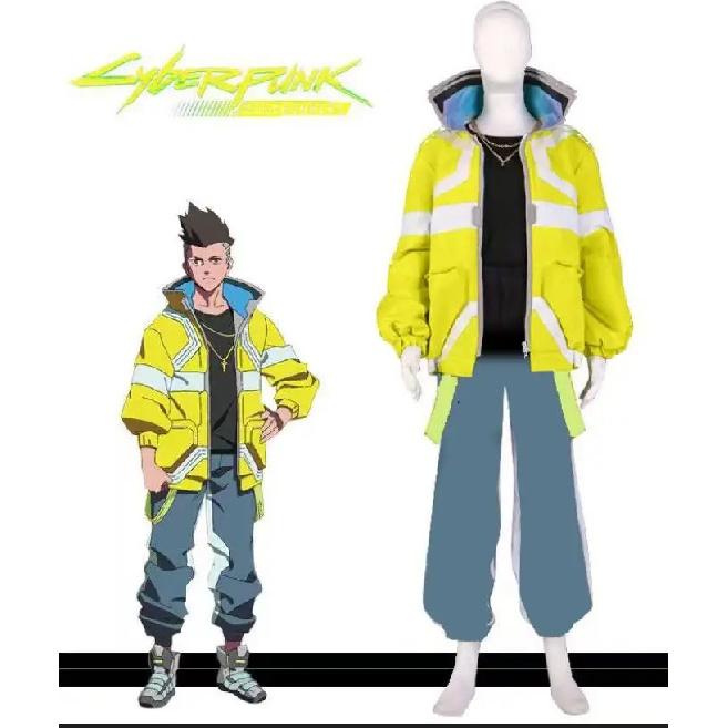 Gioco Anime David Martinez luce Punk Cosplay Costume Giacca Festa Halloween Cosplay Costume 20 E 77 Punk