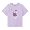 Xiaoyinnan Girls' Cloud Cotton Printed Short-Sleeve T-Shirt