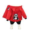Girls' Casual Coat 2025 Autumn and Winter Children's Fleece Thickened Cotton-padded Coat
