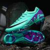 New Men Football Boots Ultralight Grass Sneakers Cleats Breathable Soccer Shoes Match Indoor Long Spikes Training Drop Shipping