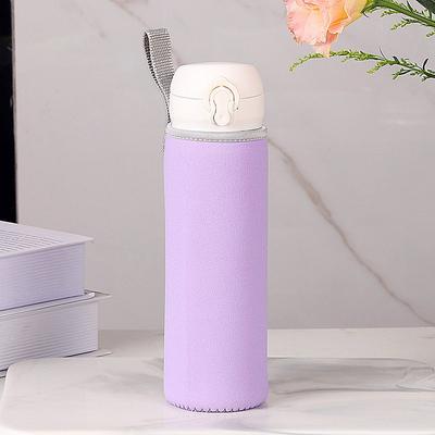 Taza de plástico, vaso protector de vidrio, tubo, enfriador de lata, cubierta de la taza de preservación, calor, neopreno creativo