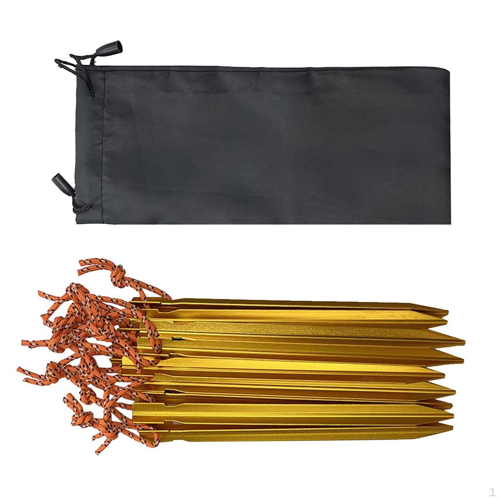 Robuste Aluminium-Zeltheringe für Outdoor-Camping