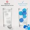 24 Pezzi/Set Cubetti di Ghiaccio Riutilizzabili per Whisky Pietre Resistenti all'Usura Estive Cubetti di Ghiaccio per Whisky Accessori in Plastica