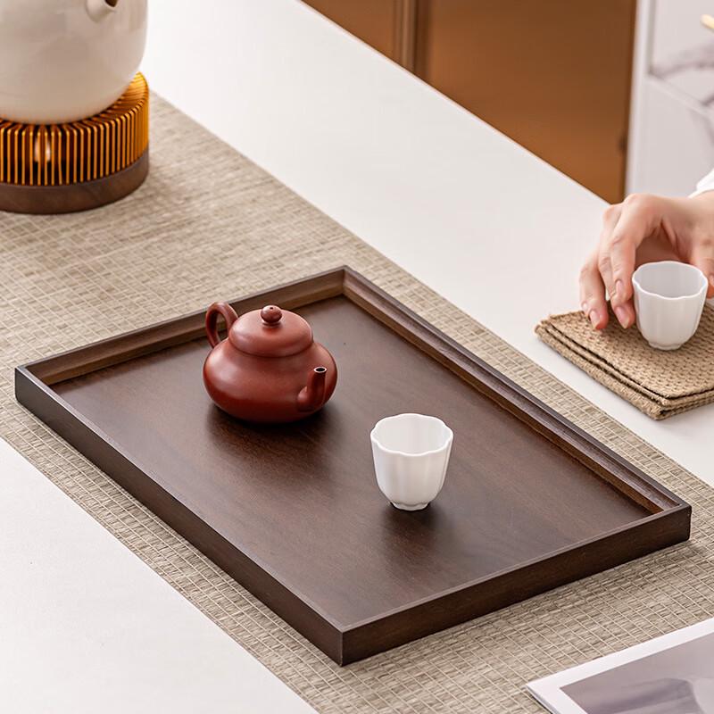 Aiqiyi Walnut Wood Tea Serving Tray